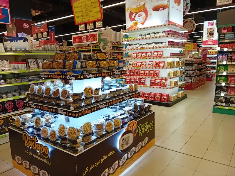 رنگ در چیدمان فروشگاهی